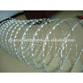 security perimeter Airport Fence with razor wire